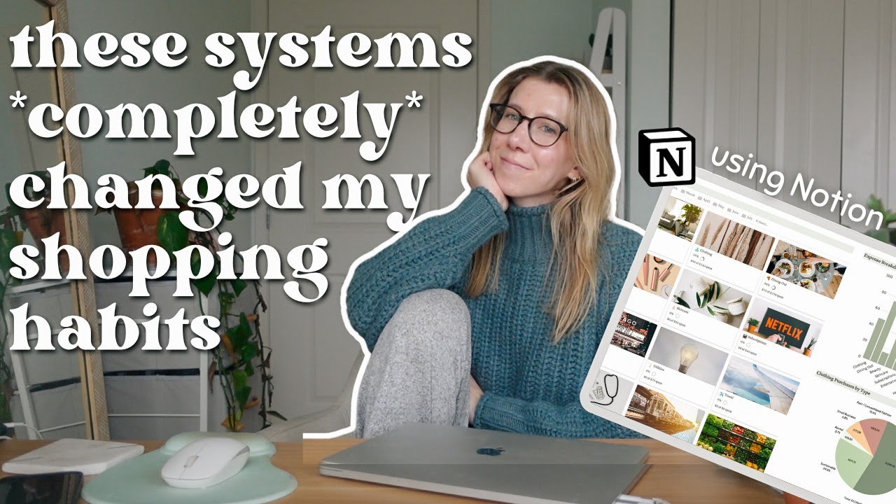 How I Track My Spending ✧ The Notion Systems that Made my Low Buy Year a Success