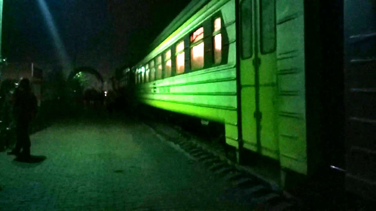 Creepy spooky suburban trains in Kyiv Ukraine