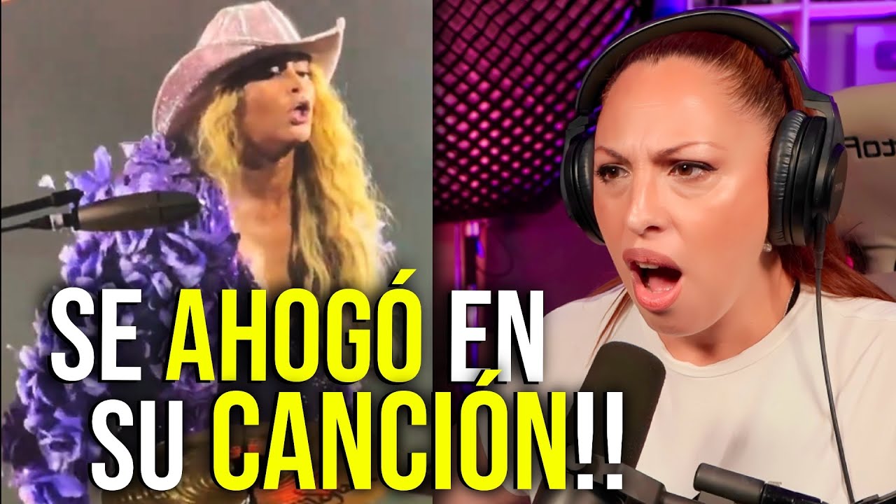 PAULINA RUBIO PIERDE EL CONTROL EN SU CONCIERTO |  Vocal Coach reaction & analysis