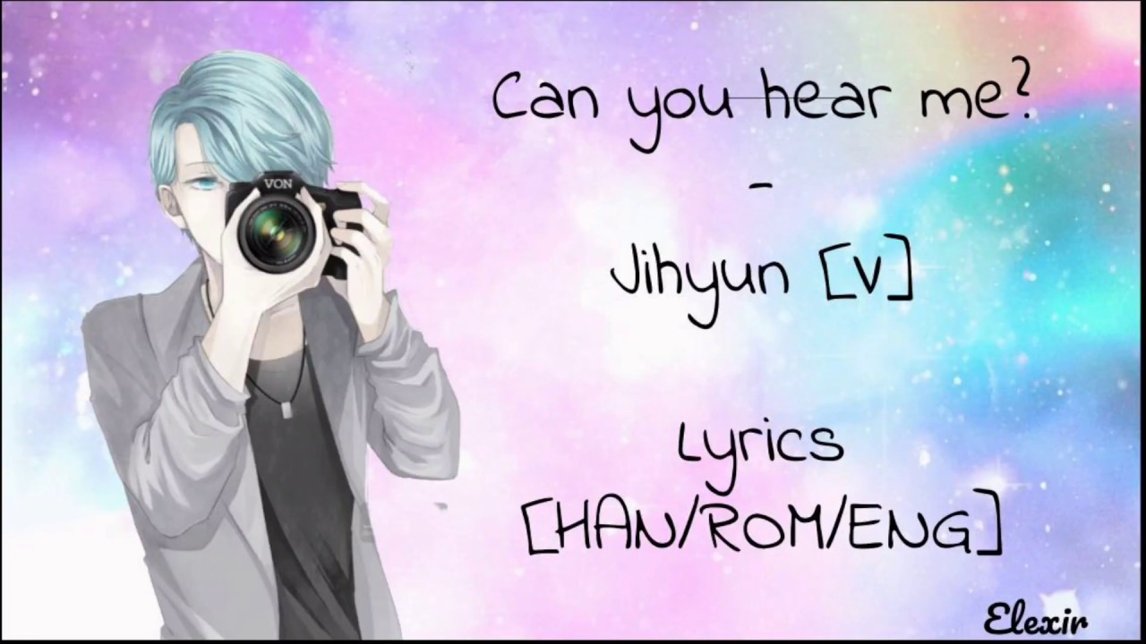 Can you hear me - cover by V (MysticMessenger)