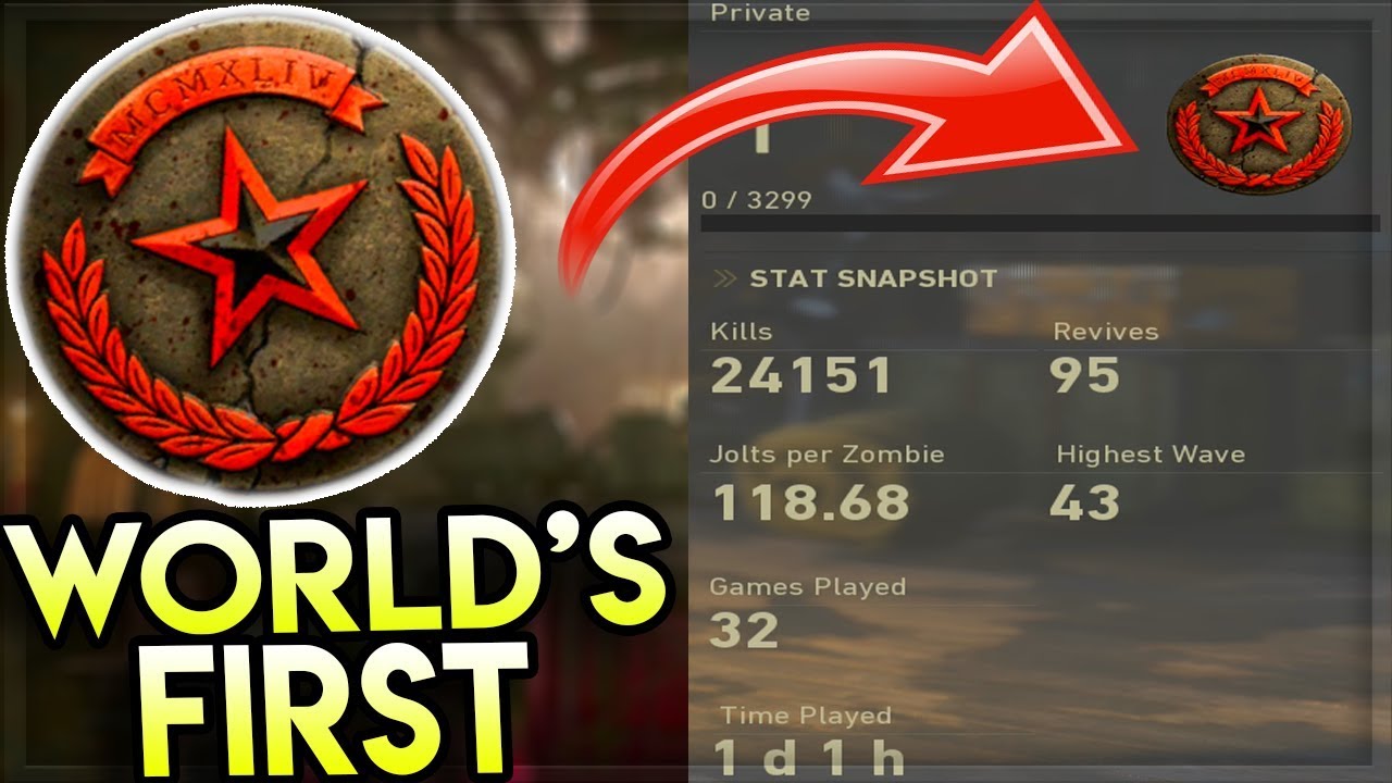 What Happens When You Prestige in WW2 Zombies World's First Prestige 1 in Zombies (Secret Unlocks)
