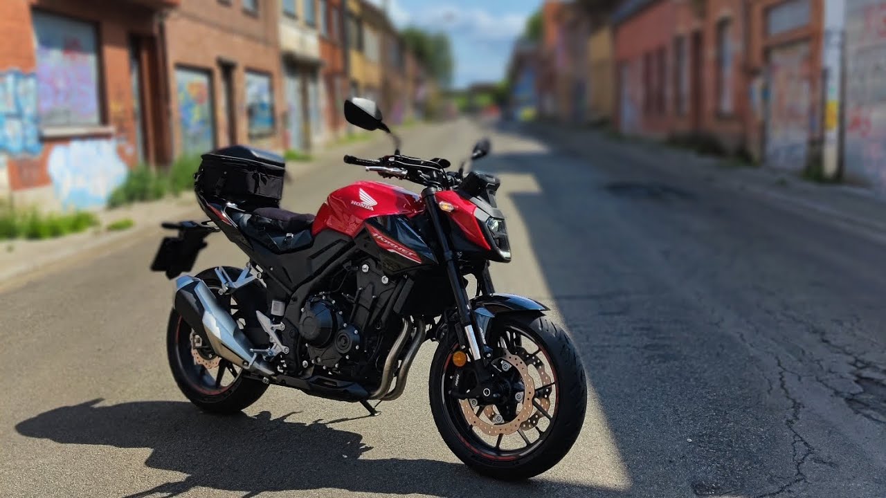 Balade dans la petite ceinture de Bruxelles avec la cb500 hornet 2024