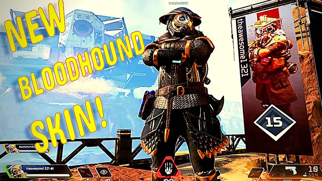 NEW WISE WARRIOR BLOODHOUND SKIN! APEX LEGENDS