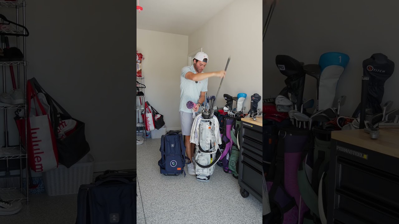 Как правильно упаковать дорожную сумку для гольфа ⛳️🤙