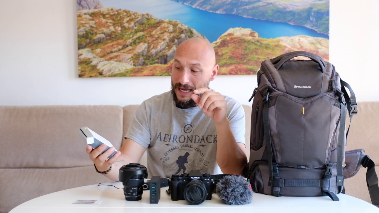 Equipo fotográfico para Jerusalén