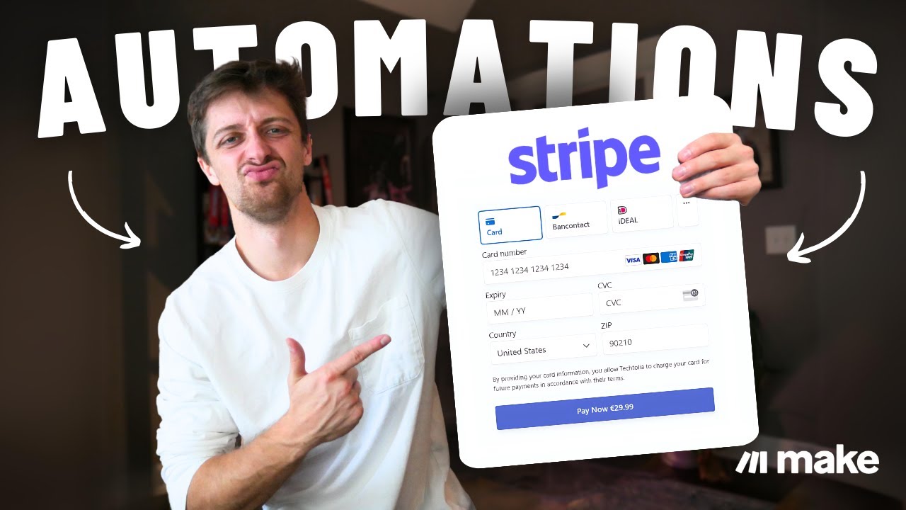 How To Automatically Create & Send Stripe Invoices To Your Clients With Make.com (2024)