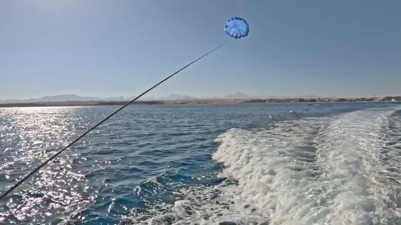 Parasailing (Boat View) - Makadi Bay , Egypt