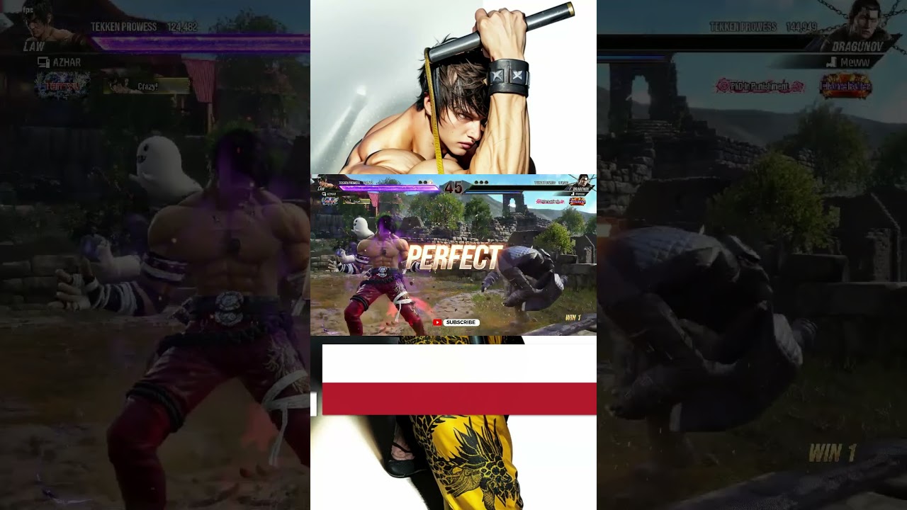 TEKKEN 8 ~ Azhar Law VS Dragunov