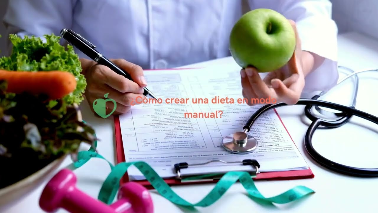 &iquest;C&oacute;mo crear una dieta en modo manual en Dietfarma?