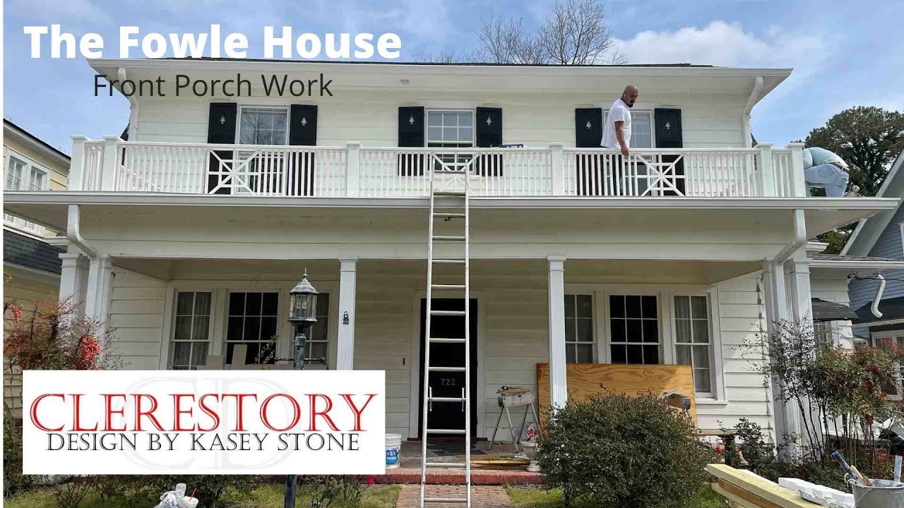 Front Porch Roof Rails