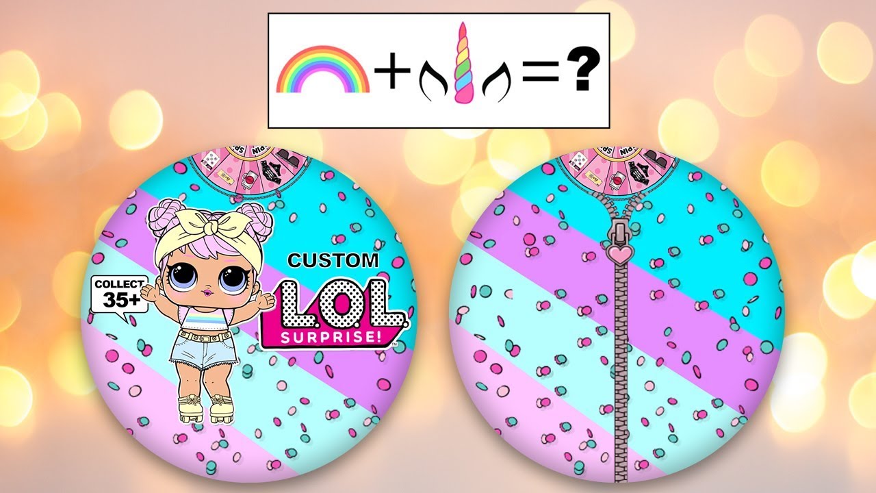 Opening 2D Paper Custom LOL Surprise Dolls #6