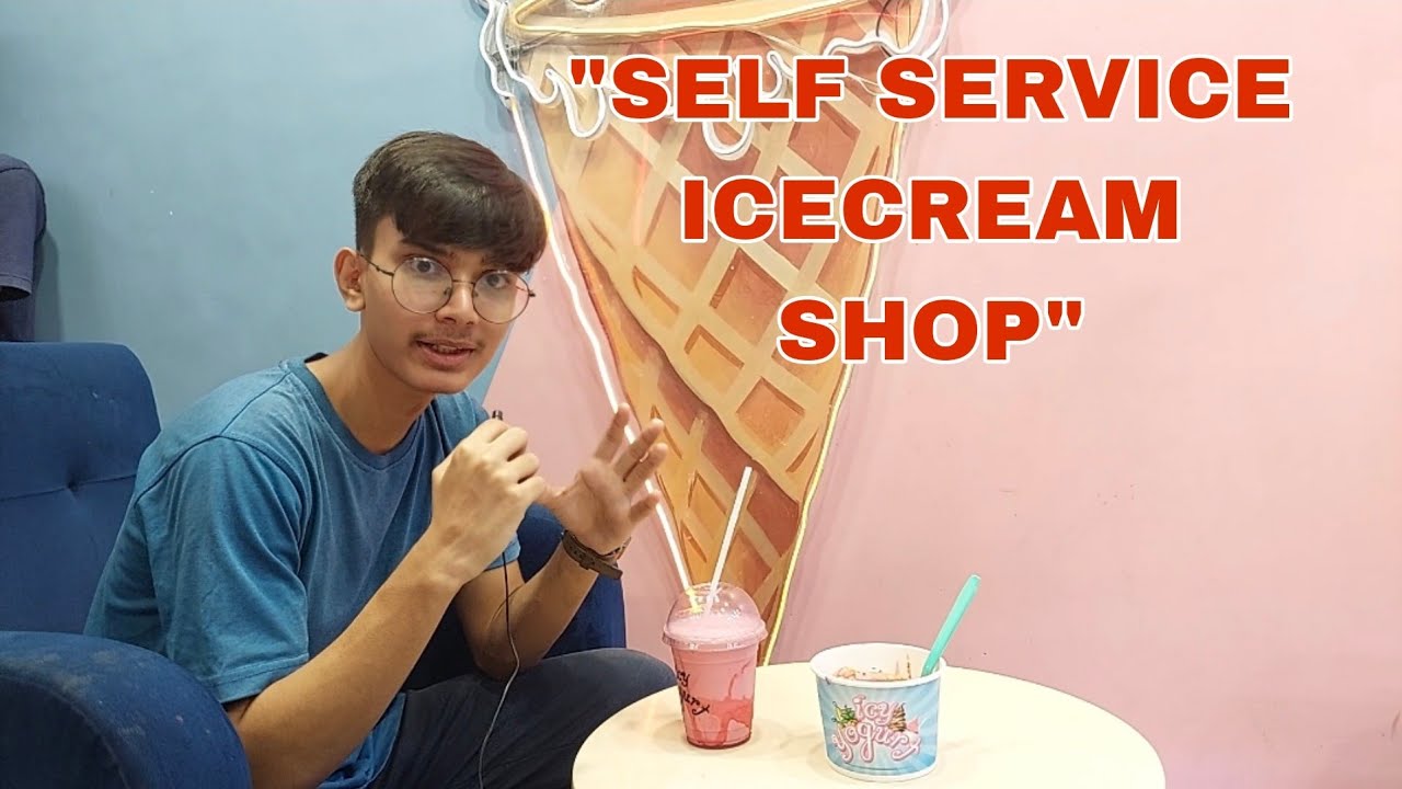 SELF SERVICE ICE CREAM SHOP IN KARACHI || BHADURABAD ICY YOGHURT || FOOD REVIEW
