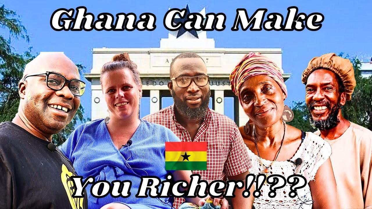 They moved to Ghana from the West and their lives changed