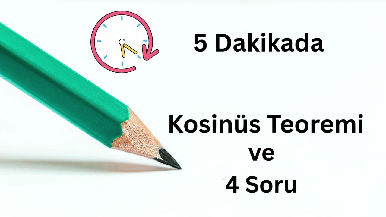 Kosinüs Teoremi#matematik #trigonometri #yks