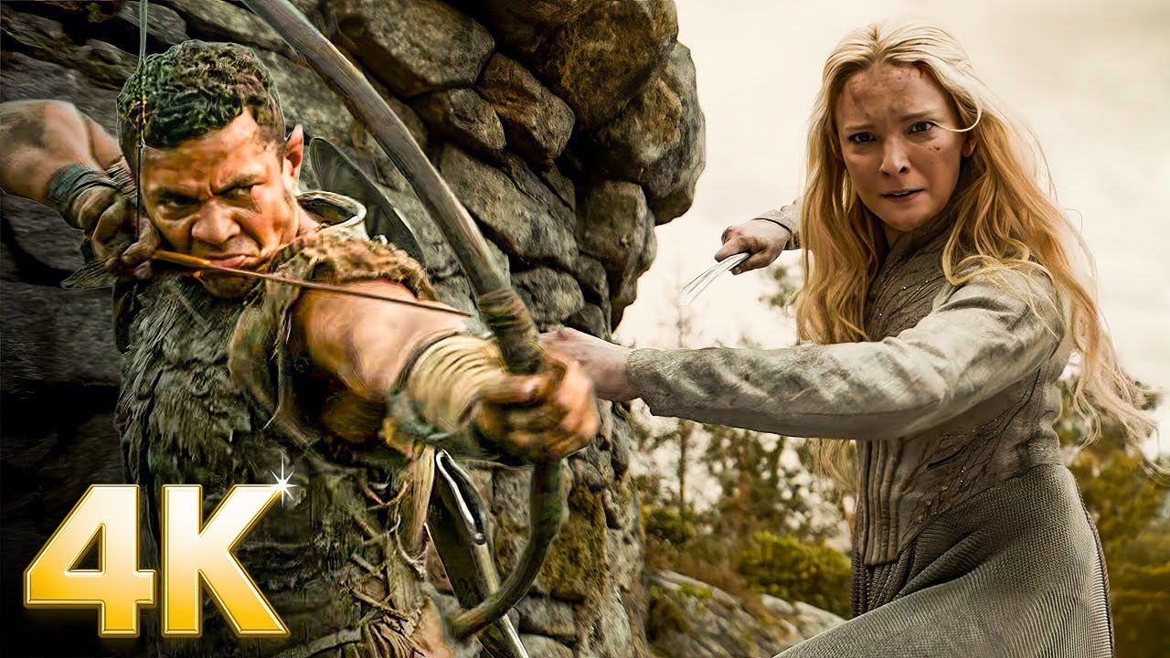 Sauron Rises, Galadriel Strikes! Best of Rings of Power Season 2 ⚡ 4K