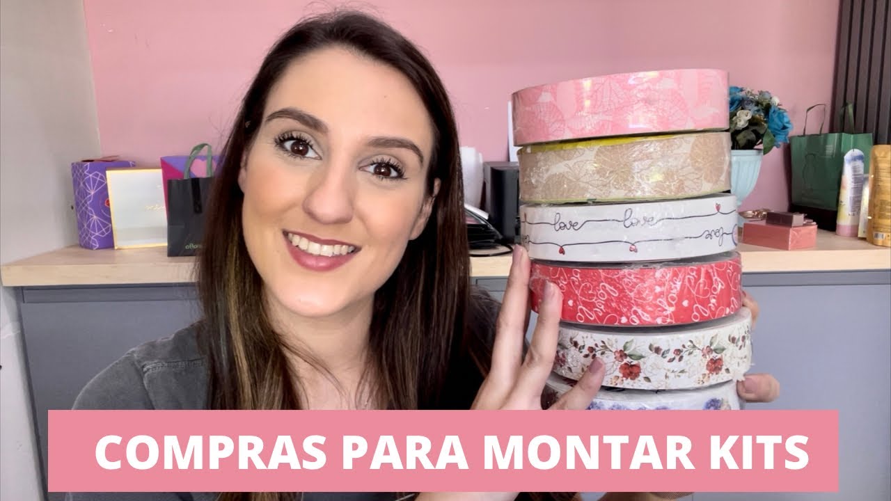 COMPRAS PARA MONTAR KITS JÁ PENSANDO EM NATAL 🎄 | FITAS + TOALHAS + SACO DECORADO