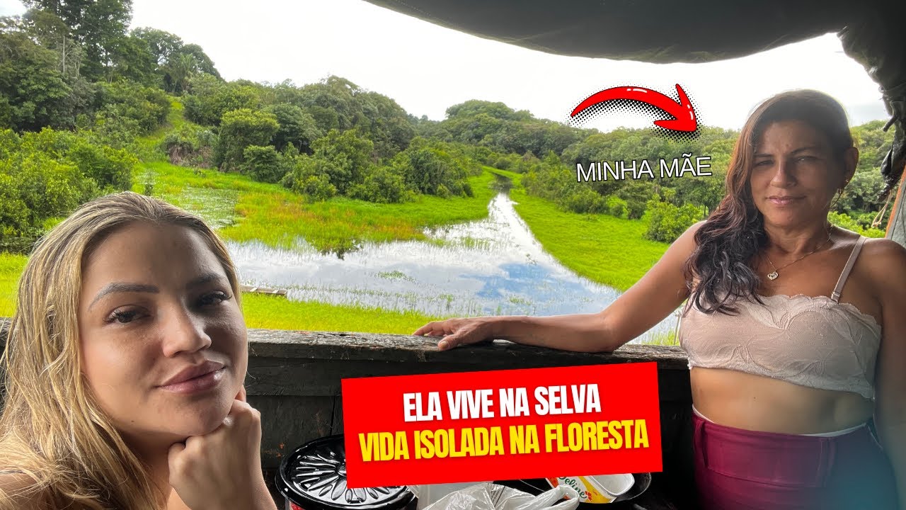 Minha Mãe Vive Isolada na Selva Amazônica — Sobrevivendo da Pesca e da Caça