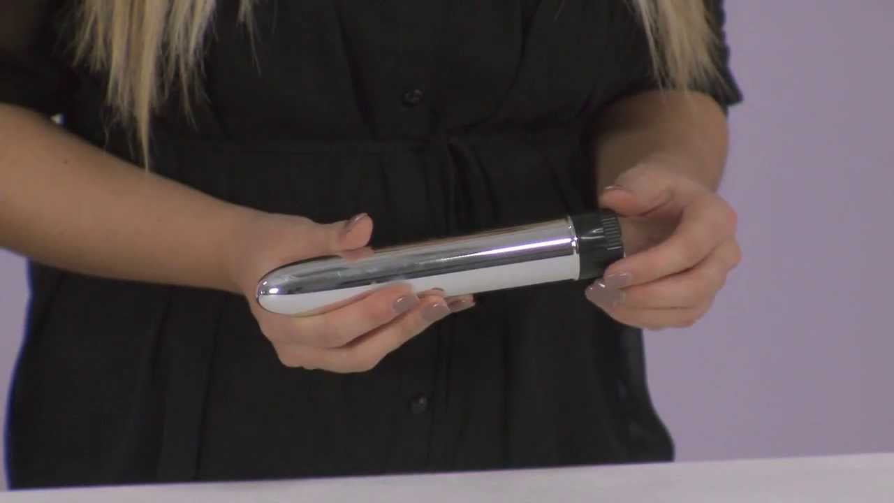 Deluxe Silver Sleek Smooth Vibrator
