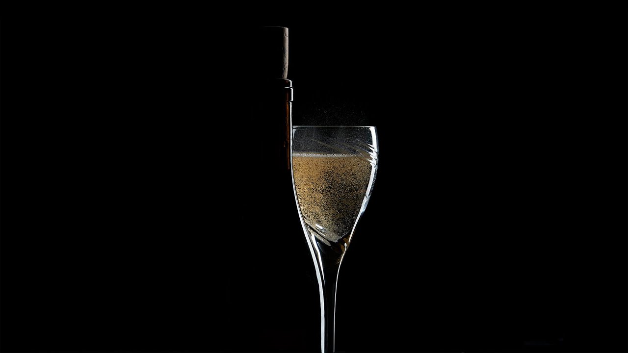 Low key glass photography