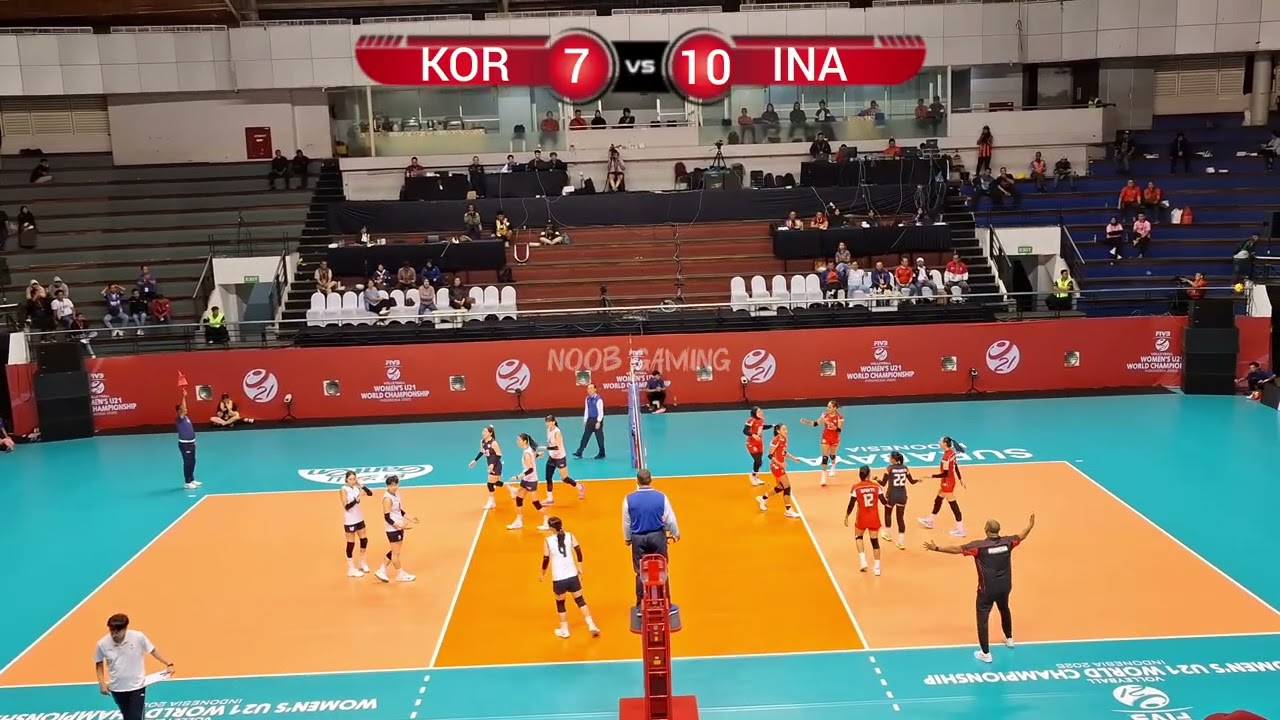🔥 Set 3 Panas! Timnas Voli Putri Indonesia U21 Tumbangkan Korea U21 💥 | Drama Sengit di Lapangan 🏐