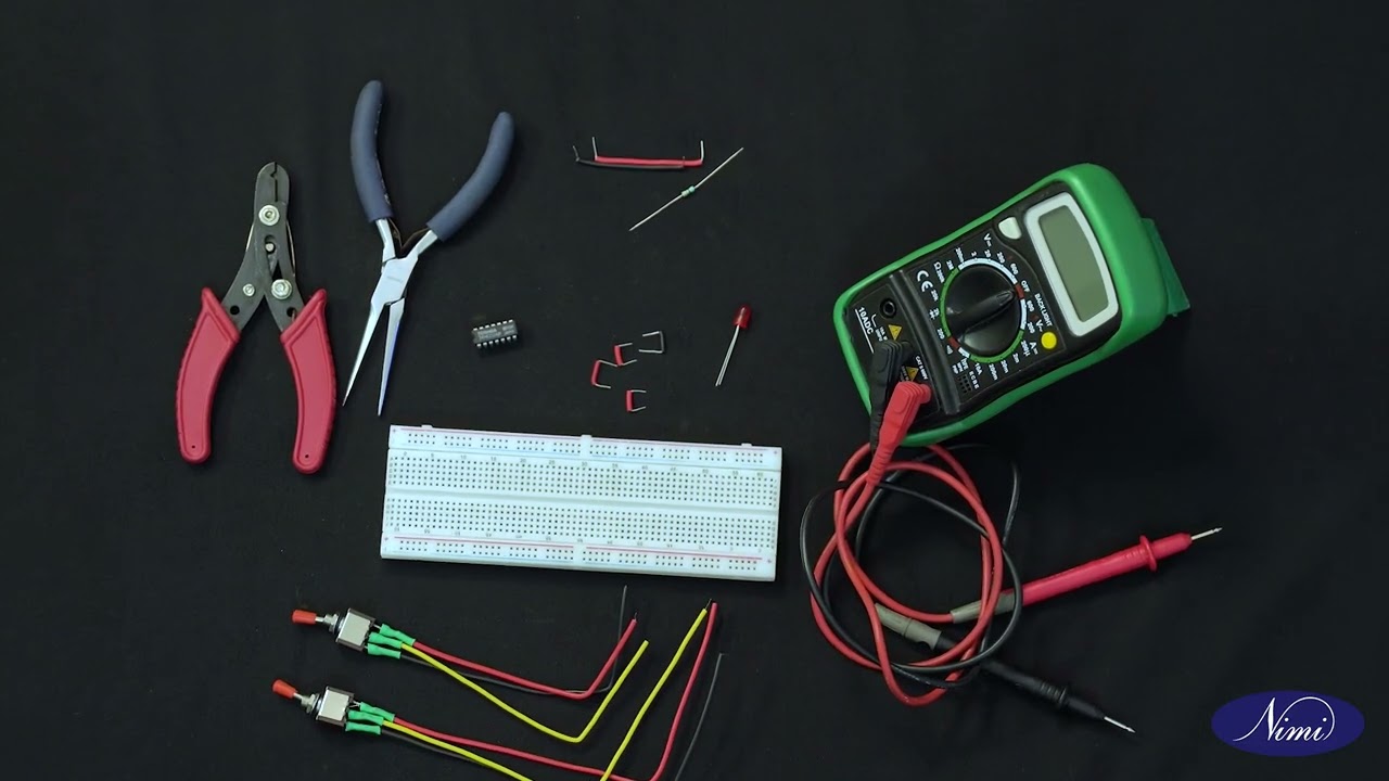 Construct and verify truth tables of NAND,NOR and EX-OR gate ICs  | NIMI | DIGITAL | TELUGU |
