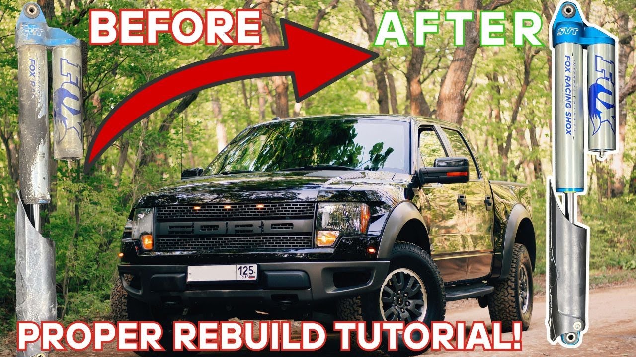 Gen 1 Raptor Fox Shock Rebuild (Rear) | Full Tutorial