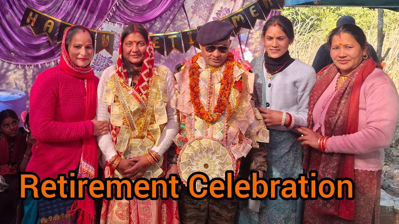 Retirement party ❤️🎉 ॥ pahadi lifestyle vlog ॥ Anshika Negi vlog uk ॥
