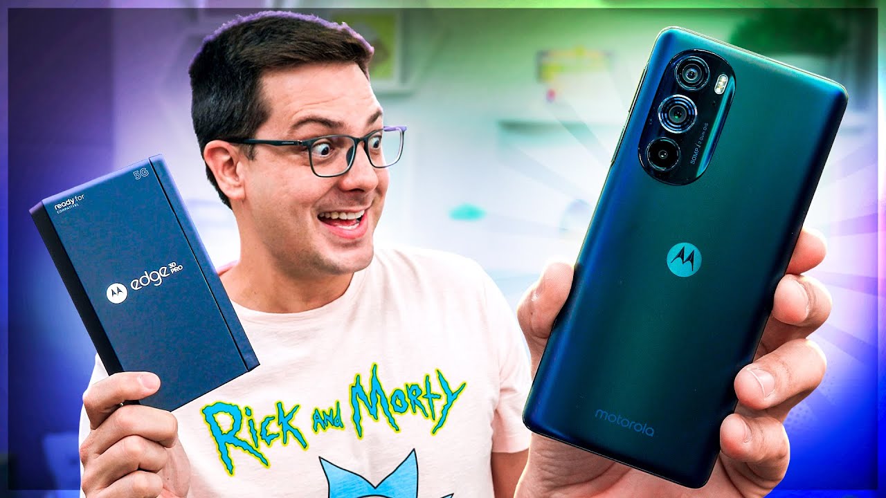 MOTO EDGE 30 PRO!! CONHEÇA o novo TOPO de LINHA da MOTOROLA! UNBOXING