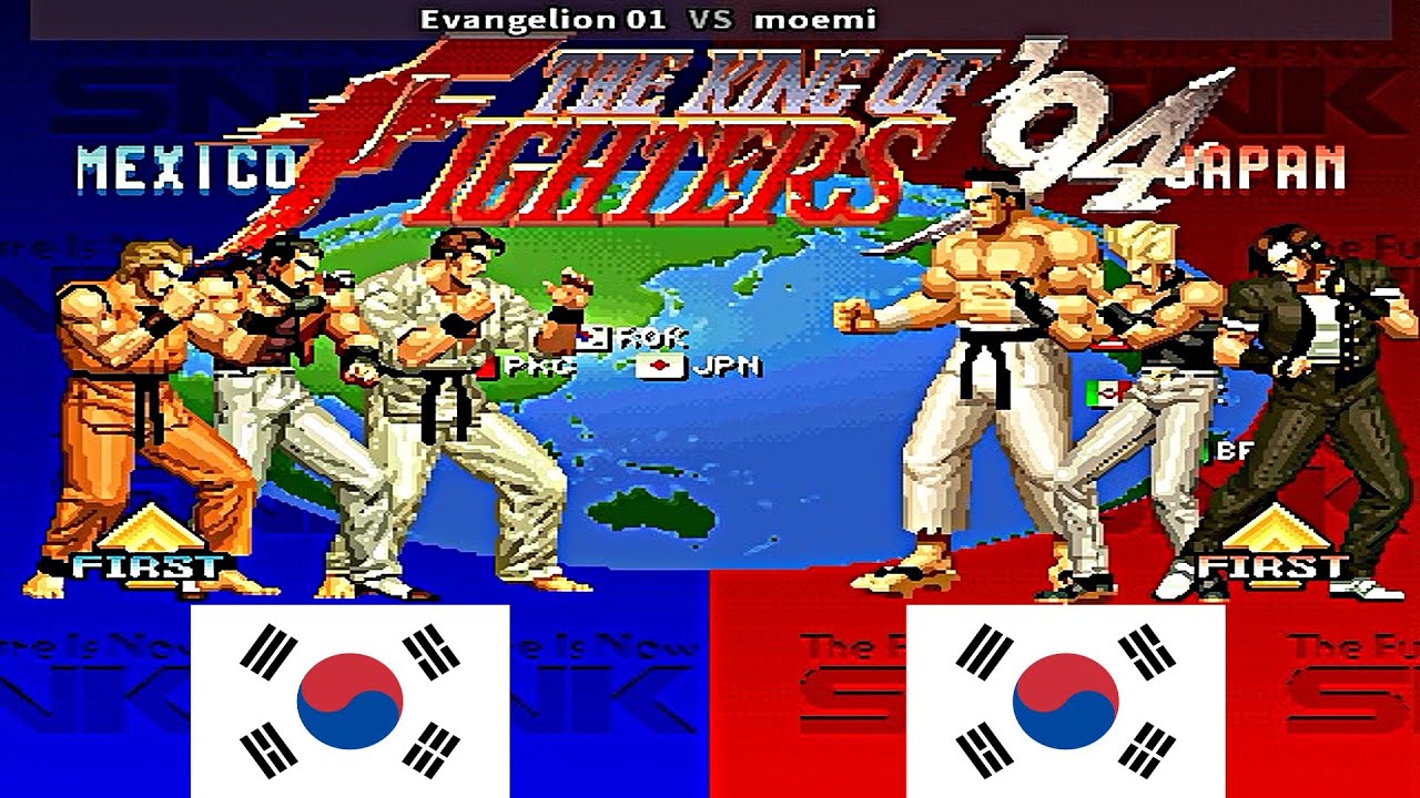 KOF 94 - Evangelion 01 vs moemi