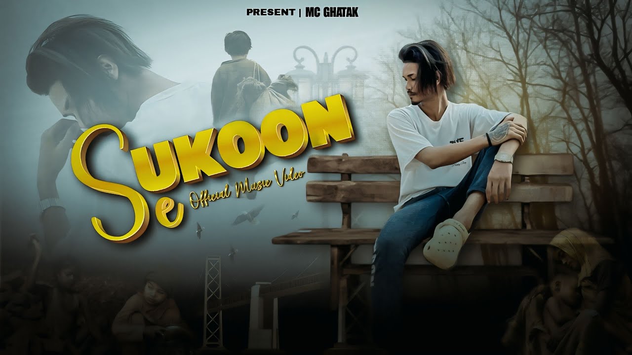 SUKOON SE || MC GH∆T∆K || OFFICIAL MUSIC VIDEO || #2024 #hiphop #song