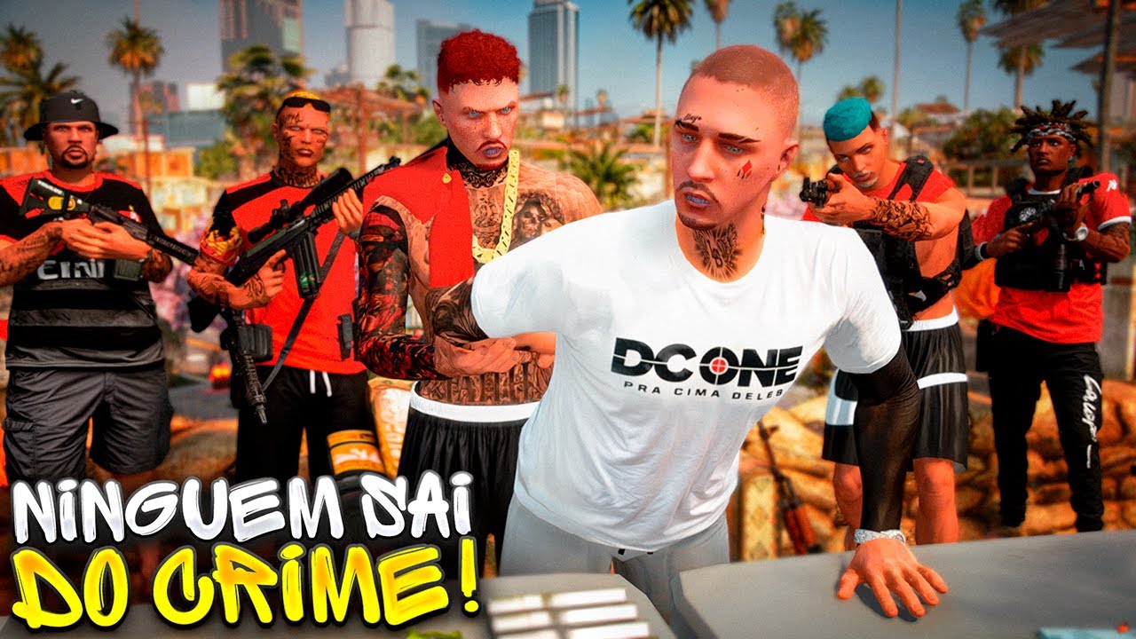 GTA V: VIDA DO CRIME | FUI LONGE DEMAIS? FIZ ALGO ARRISCADO PRA CONVENCER O MAGRELO A FICAR!!😨 |#31