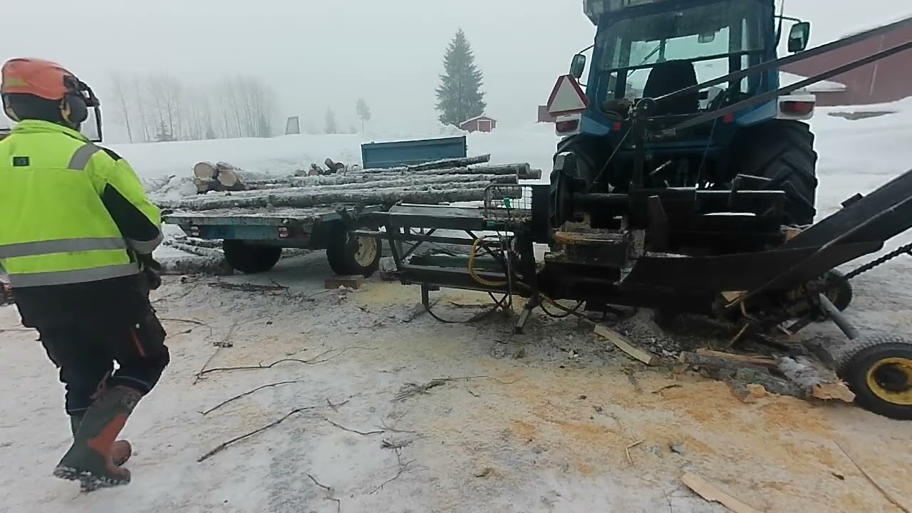 Polttopuun tekoa osa 2