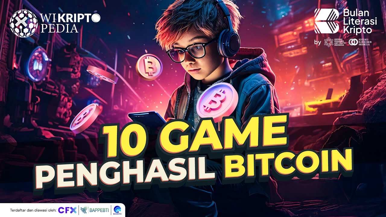 10 Game Penghasil Bitcoin 2025! Gamer Wajib Tahu!