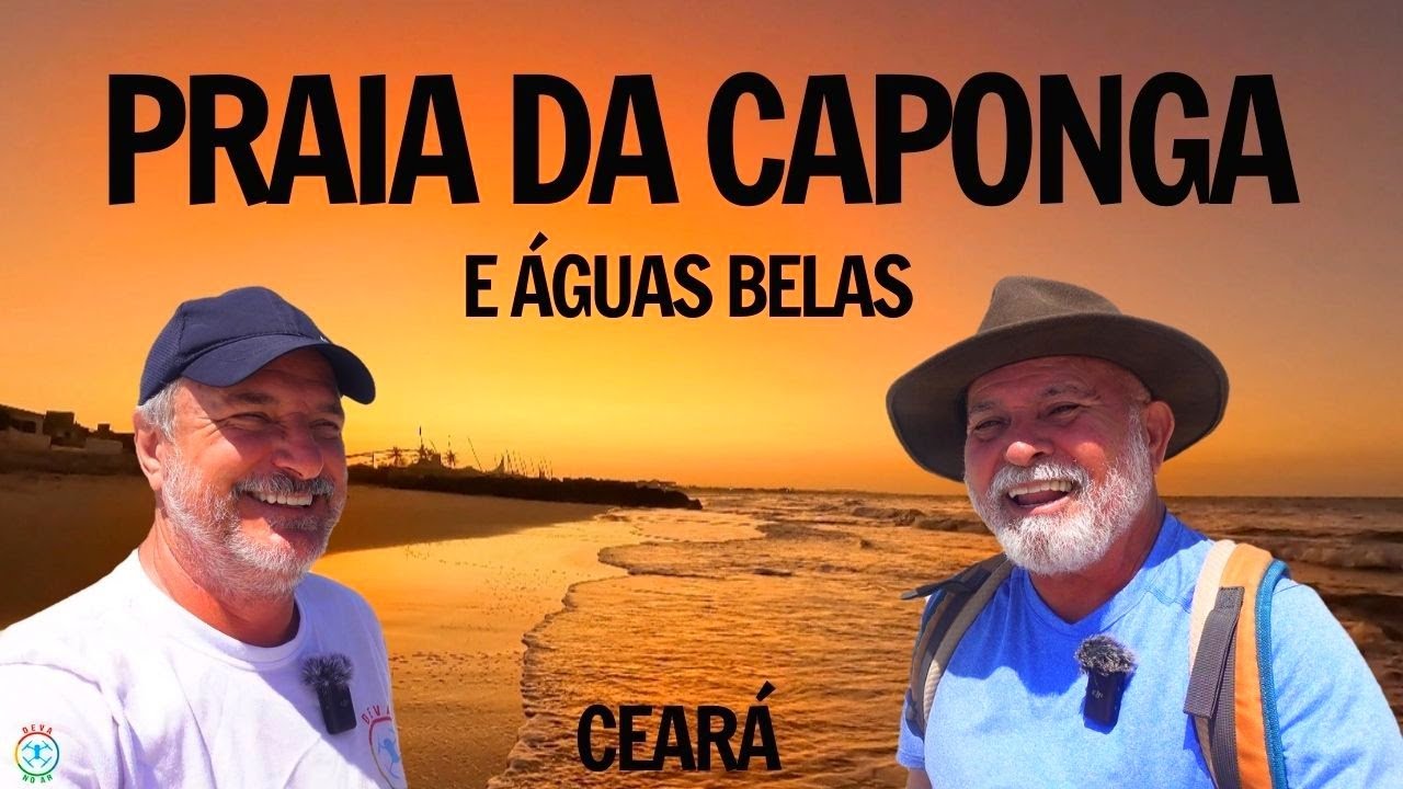 PRAIA DA CAPONGA e ÁGUAS BELAS -  CEARÁ - DESCUBRA E CONHEÇA ESSES PARAÍSOS CEARENSES!