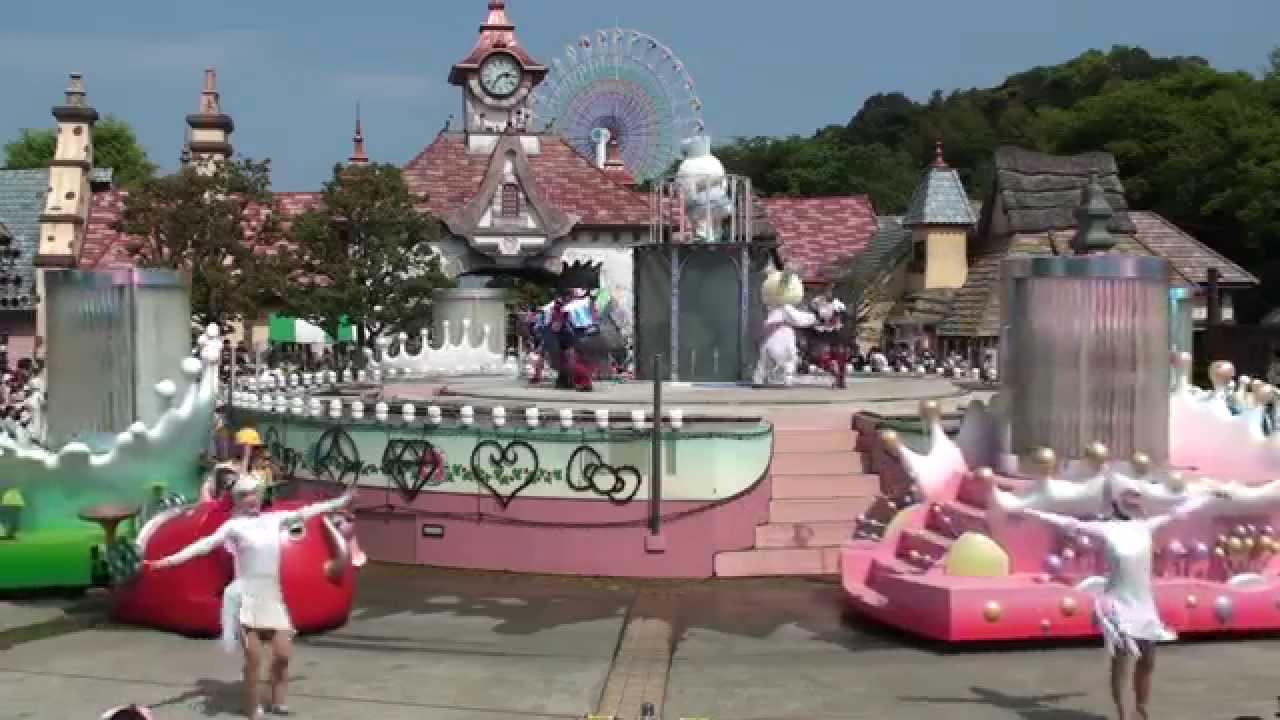 サンリオハーモニーランド'14.05.04 14:15 パレード・アクア