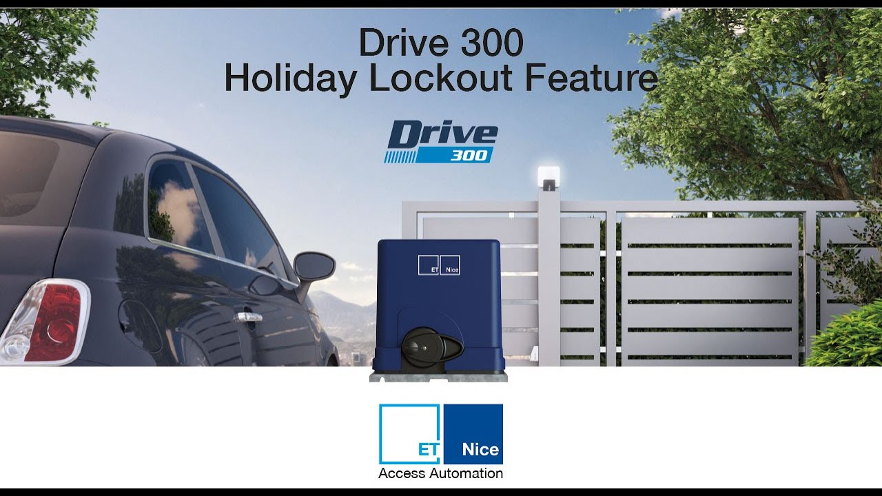 ET Nice Drive 300: How to activate the holiday lock-out feature
