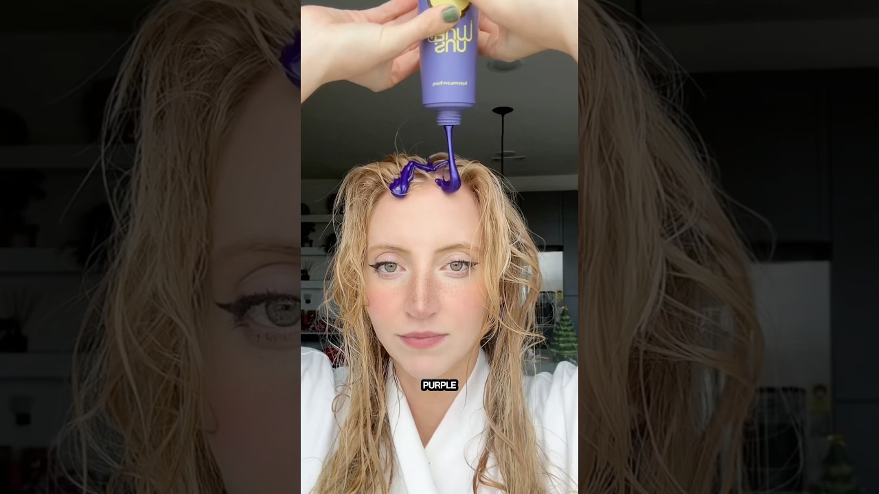 Purple shampoo does THIS to wet hair! (ONE HOUR EDITION)