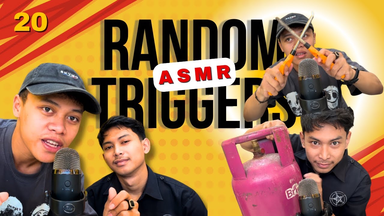 20 Random Triggers ASMR With My Friend