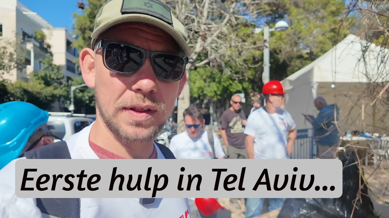 Oorlog Israël en Iran | Eerste hulp in Tel Aviv | Dag 3 | Operatie Brullende Leeuw