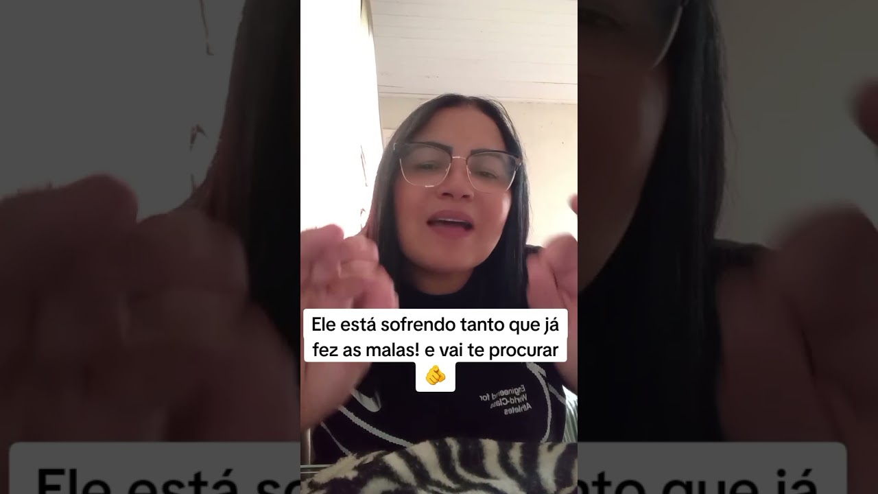 Ele está sofrendo tanto nas mãos daquela mulher que já fez as malas pra ir embora! 🙏