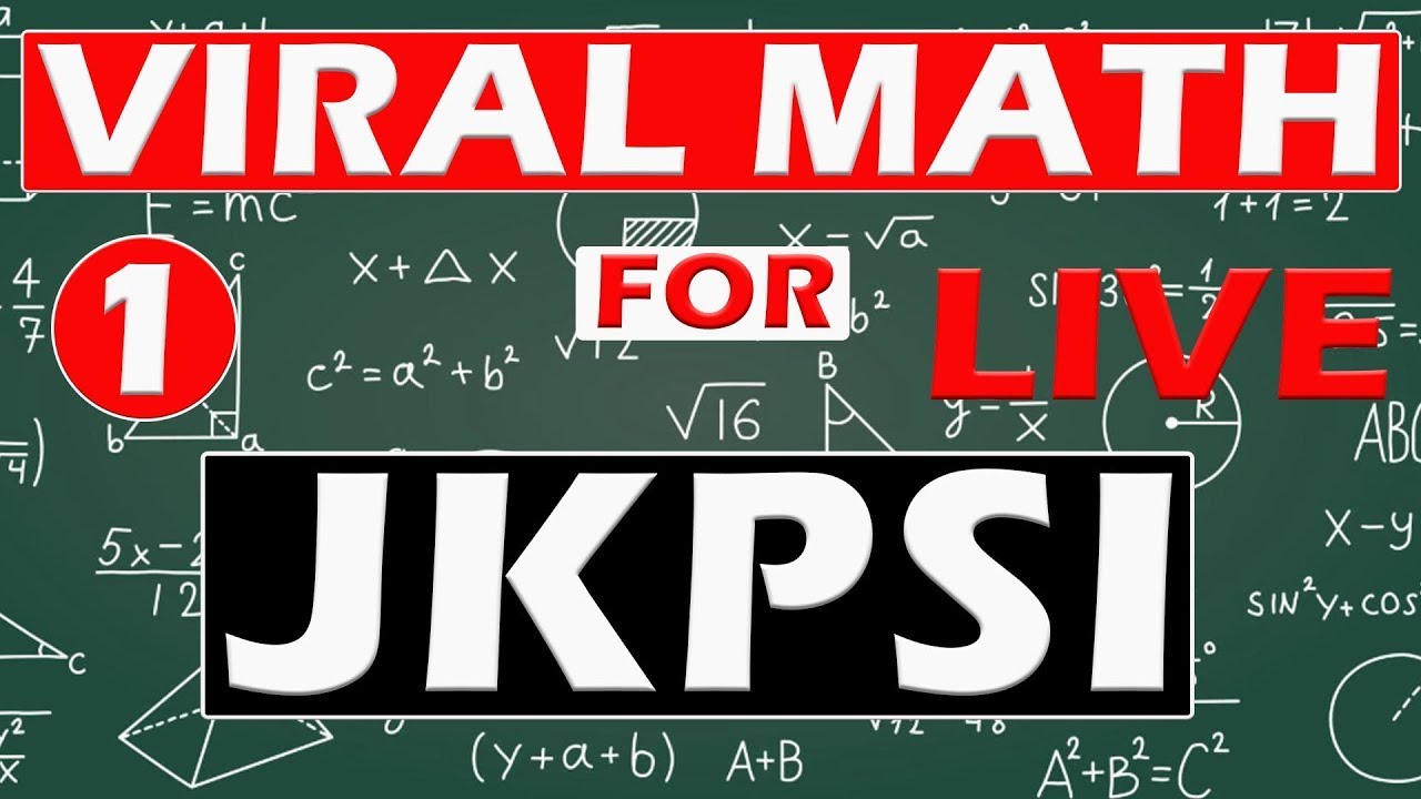 LEC-01 || PERCENTAGE || Basic to Advance || Mathematics || FOR JKPSI || JKSSB ||@JobsAdda786​