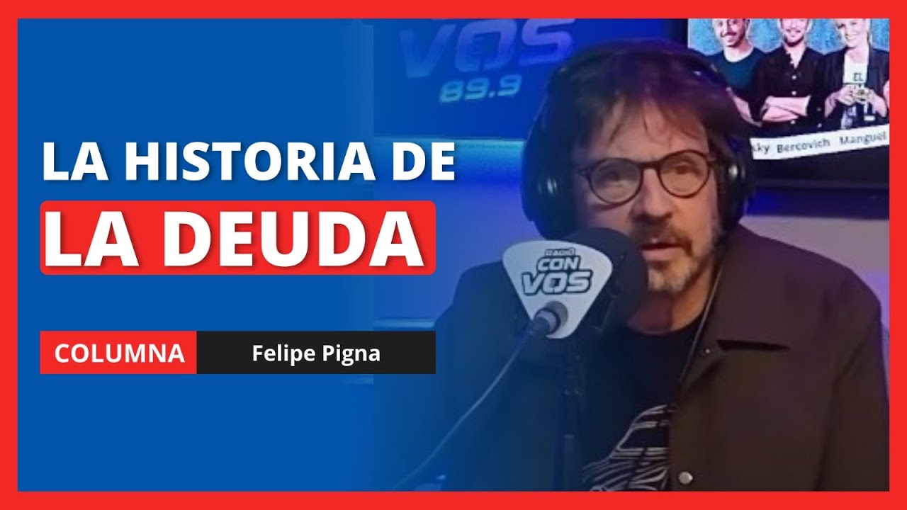 Clase magistral de Historia con Felipe Pigna: la deuda en Argentina