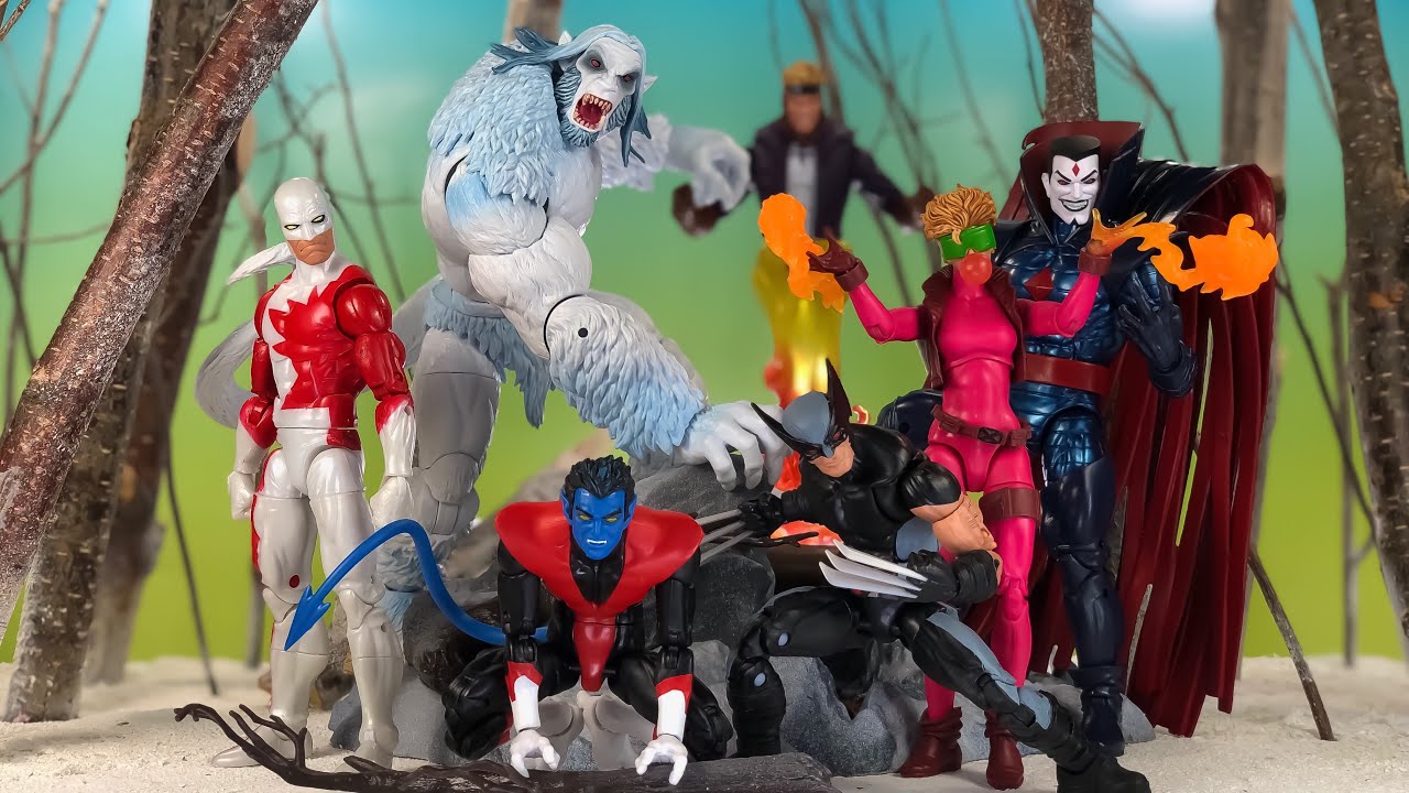 RANKING & OVERALL REVIEW THOUGHTS ON MARVEL LEGENDS X-FORCE WENDIGO BAF WAVE