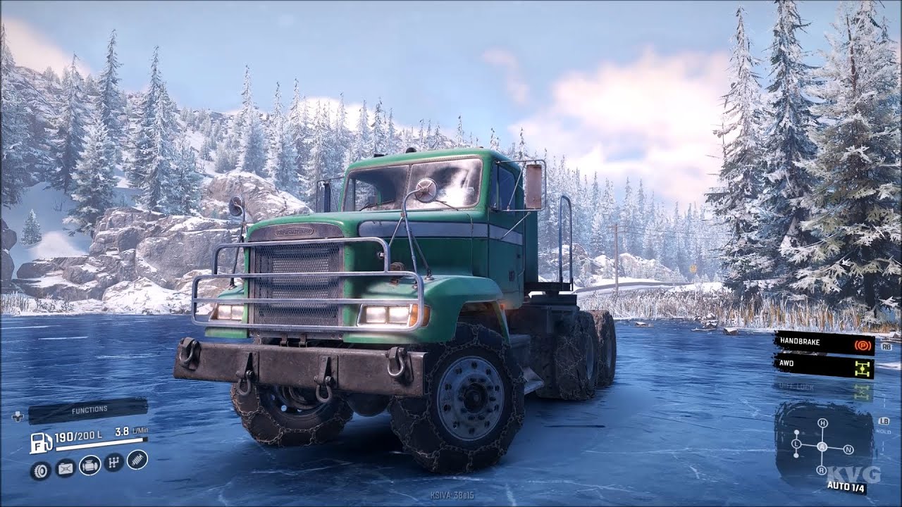 SnowRunner - Freightliner M916A1 - Open World Free Roam Gameplay (PC HD) [1080p60FPS]