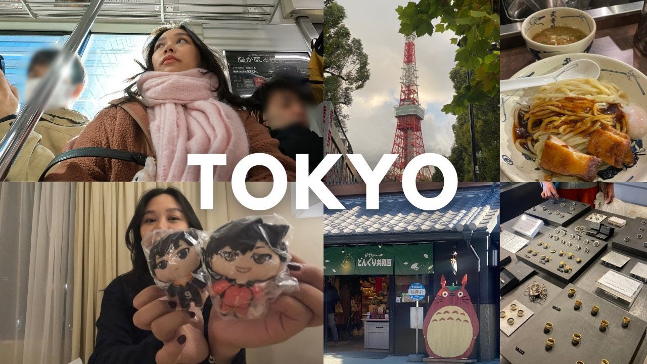 Productive days in Tokyo 🗼| Tokyo Tower, customizing my own ring, Miffy store, Studio Ghibli, & more