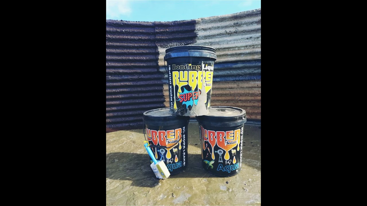 How to SEAL a DAM or pond with Liquid Rubber - Rubber Sealant Waterproofing Solutions