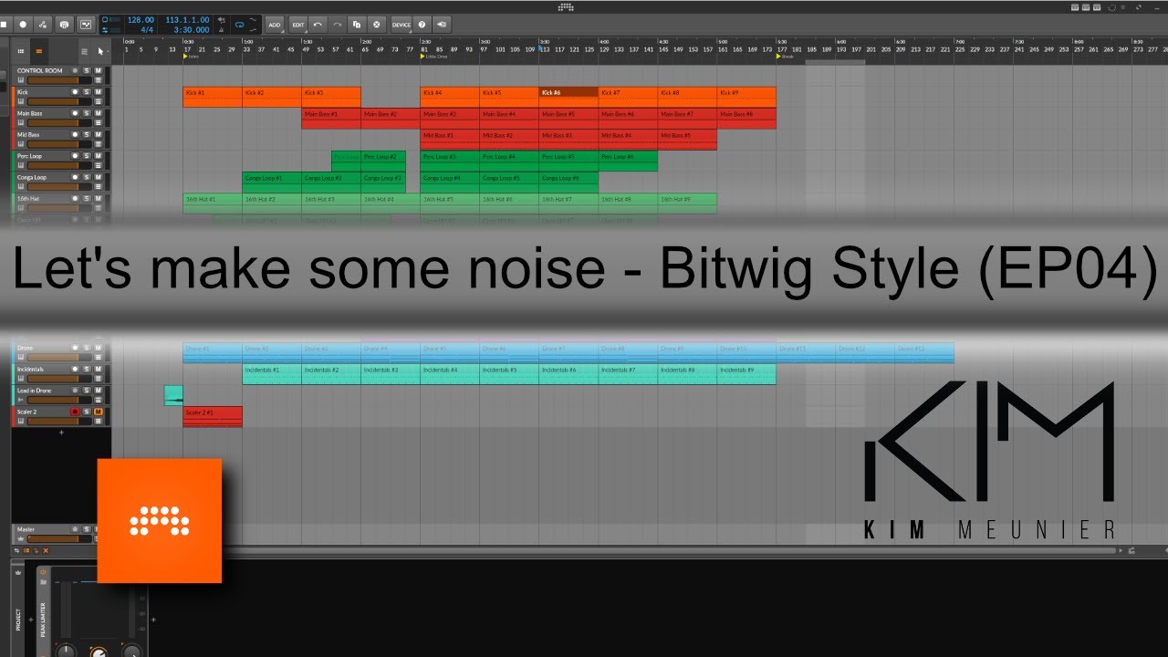 Let's make some noise  - Bitwig Style (EP04)