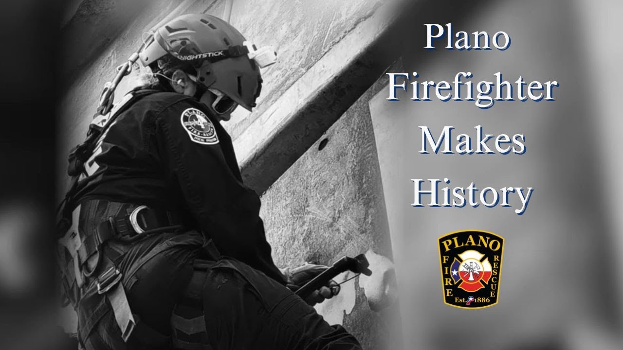 Plano Fire-Rescue's Steph Bouillion-Mayer Makes History!