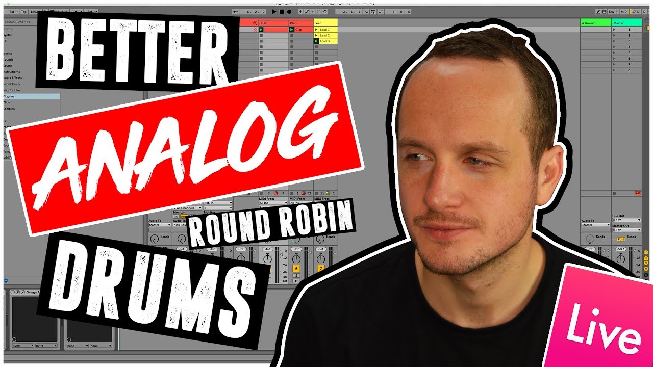 Get Better Analog Claps and Drums in Ableton
