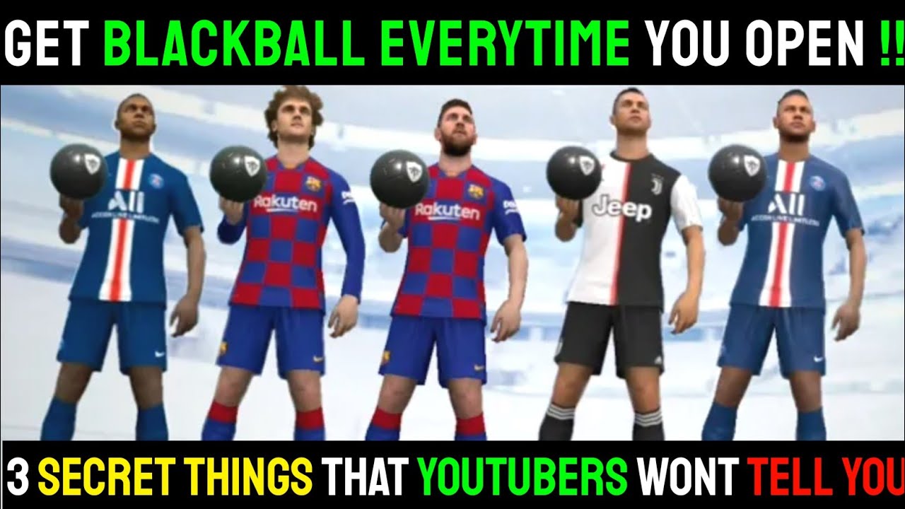 GET BLACKBALLS EVERYTIME 😍 || 3 TIPS AND TRICKS TO GET BLACKBALL PES 2021 MOBILE
